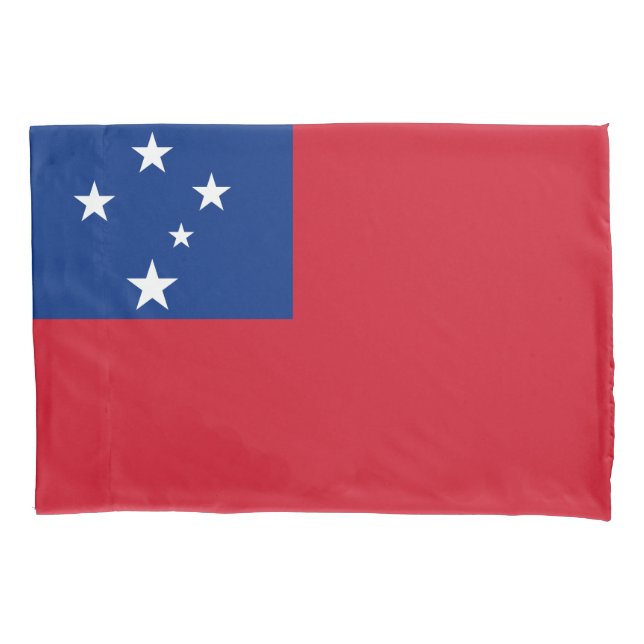 Housse D'oreillers Drapeau de Samoa (devant)