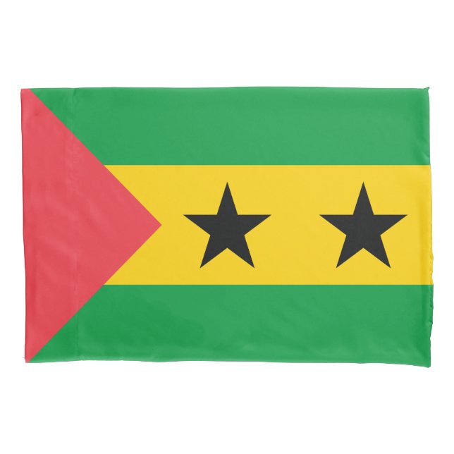 Housse D'oreillers Drapeau de Sao Tomé-et-Principe (devant)