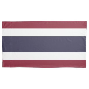Housse D'oreillers Drapeau de Thaïlande