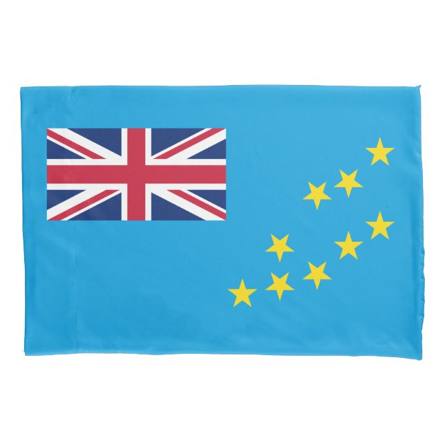 Housse D'oreillers Drapeau de Tuvalu (devant)