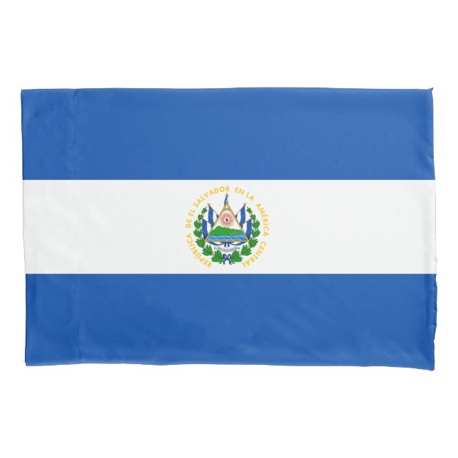 Housse D'oreillers Drapeau d'El Salvador (devant)