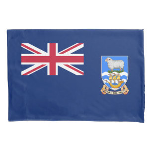 Housse D'oreillers Drapeau des îles Falkland