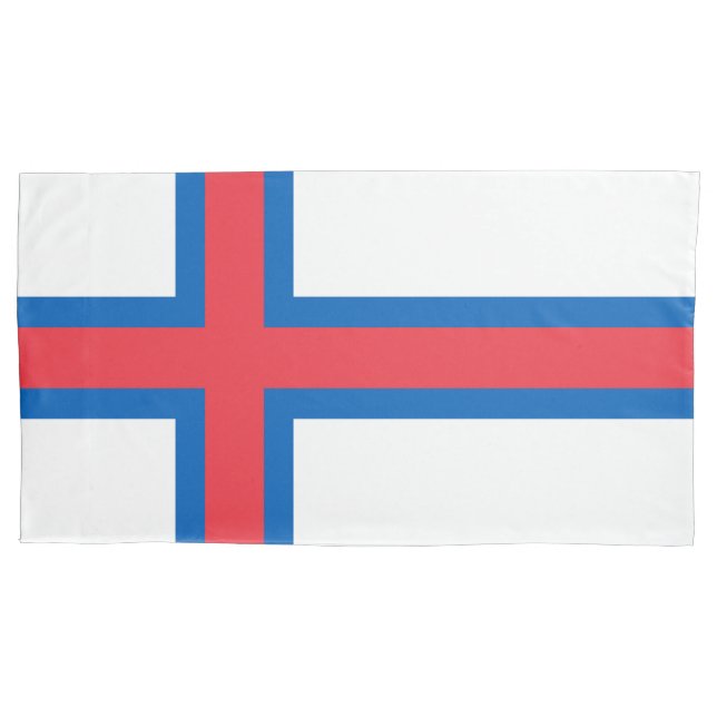 Housse D'oreillers Drapeau des îles Féroé (devant)