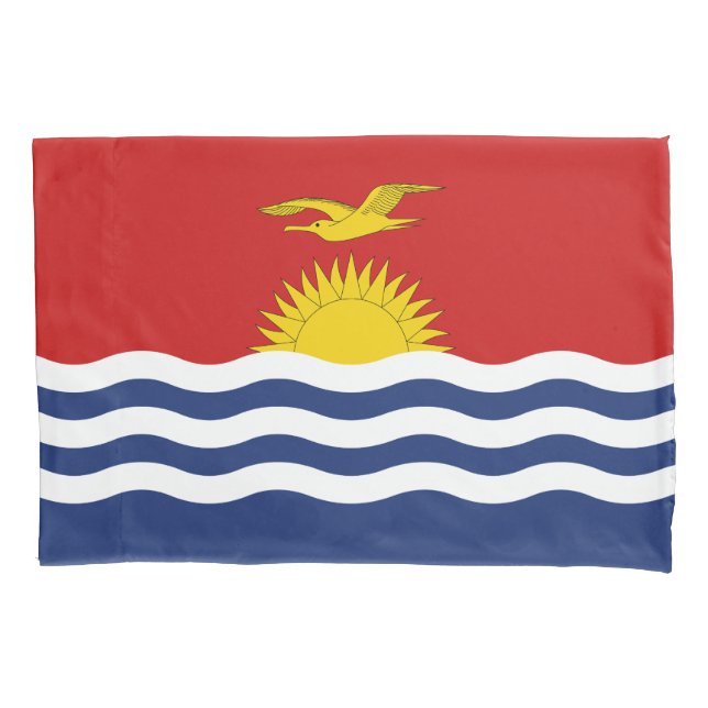 Housse D'oreillers Drapeau des Kiribati (devant)