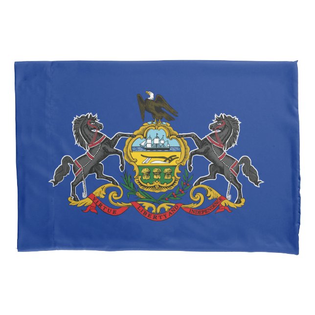 Housse D'oreillers Drapeau d'État de Pennsylvanie (devant)