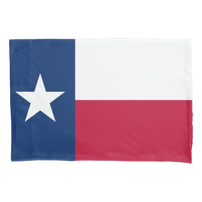 Housse D'oreillers Drapeau d'État texan (Texas) (devant)