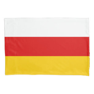 Housse D'oreillers Drapeau d'Ossétie du Sud