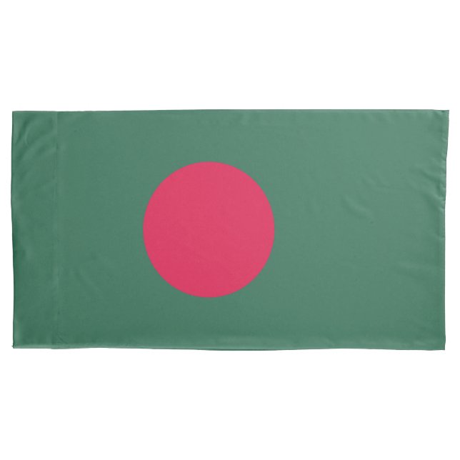Housse D'oreillers Drapeau du Bangladesh (devant)