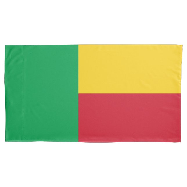 Housse D'oreillers Drapeau du Bénin (devant)