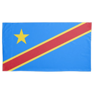 Housse D'oreillers Drapeau du Congo
