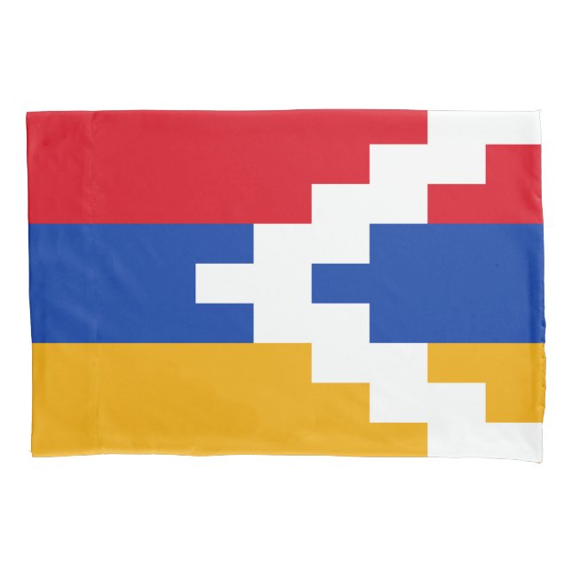 Housse D'oreillers Drapeau du Haut-Karabagh (devant)