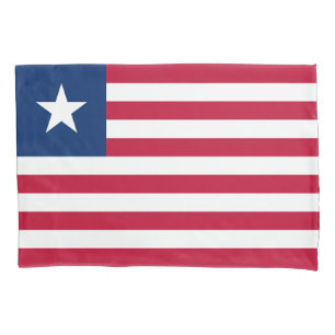 Housse D'oreillers Drapeau du Liberia