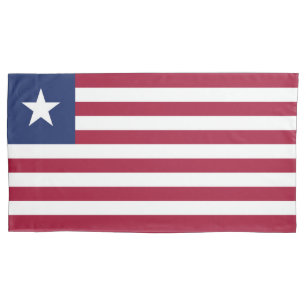 Housse D'oreillers Drapeau du Libéria