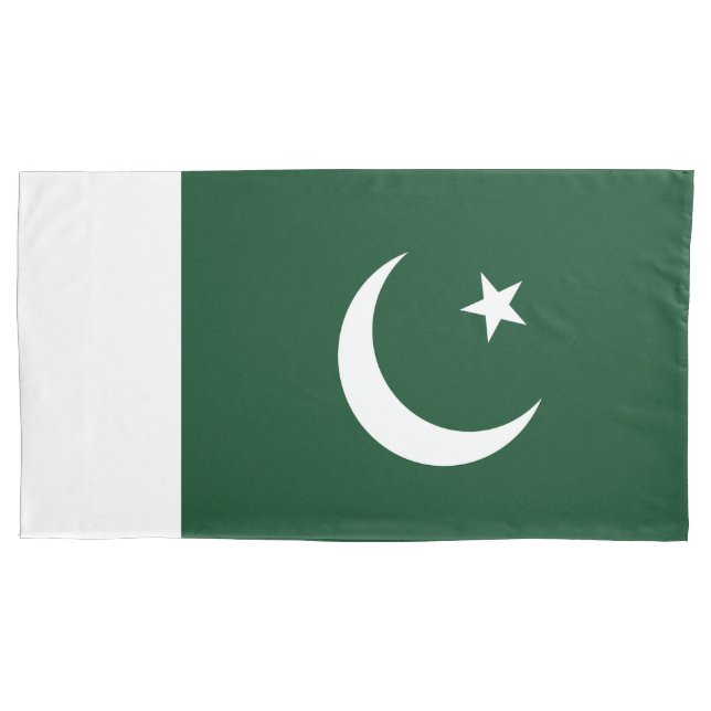 Housse D'oreillers Drapeau du Pakistan (devant)