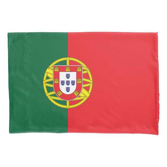 Housse D'oreillers Drapeau du Portugal (devant)