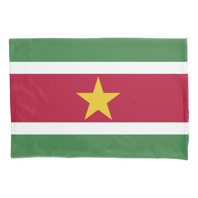 Housse D'oreillers Drapeau du Suriname (devant)
