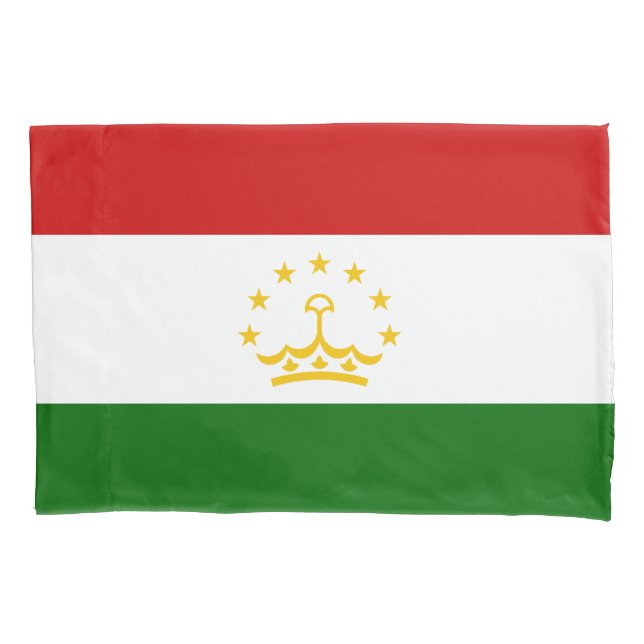 Housse D'oreillers Drapeau du Tadjikistan (devant)