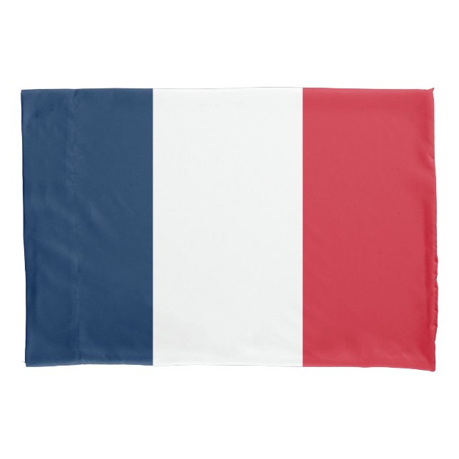 Housse D'oreillers Drapeau français (devant)