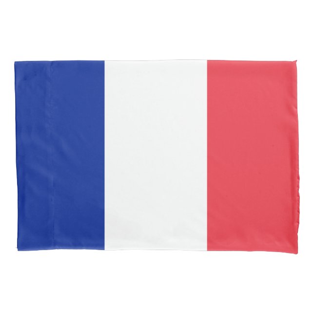 Housse D'oreillers Drapeau français (France) (devant)