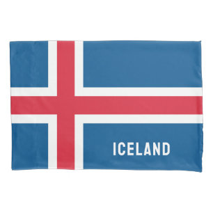 Housse D'oreillers Drapeau Islande