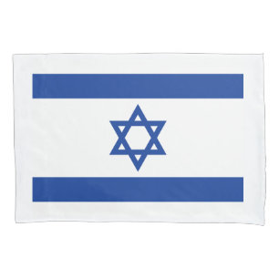 Housse D'oreillers Drapeau israélien porte-drapeau israélien porte-
