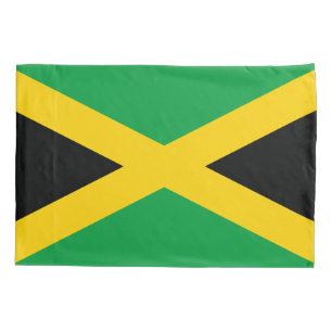 Housse D'oreillers Drapeau jamaïcain