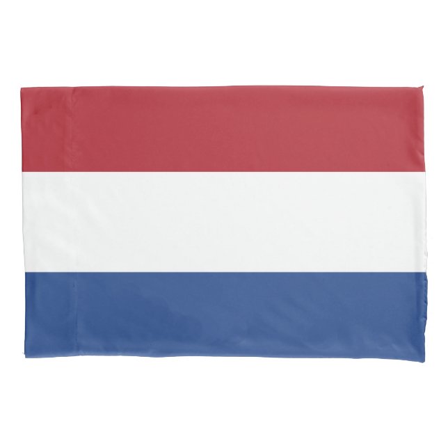 Housse D'oreillers Drapeau néerlandais (devant)