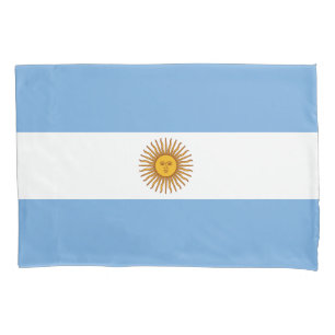 Housse D'oreillers Drapeau patriotique argentin