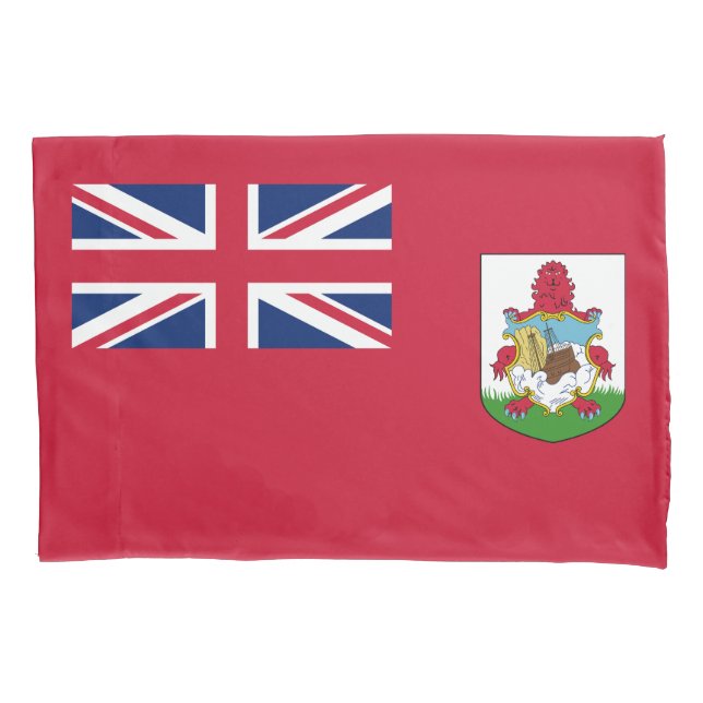 Housse D'oreillers Drapeau patriotique des Bermudes (devant)