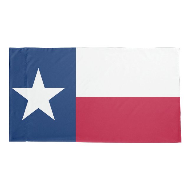 Housse D'oreillers Drapeau patriotique d'état du Texas (Dos)