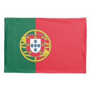 Housse D'oreillers Drapeau Patriotique Simple Pillowcase du Portugal