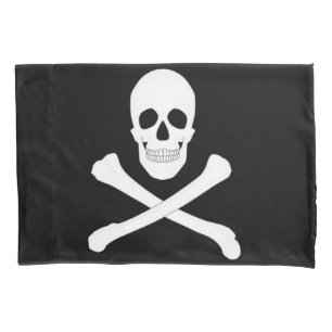 Housse D'oreillers Drapeau Pirate (Jolly roger)