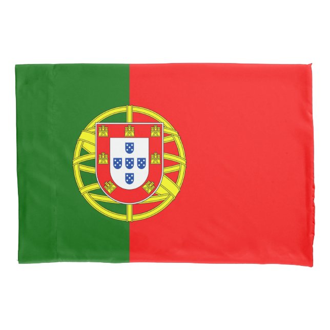 Housse D'oreillers Drapeau portugais (Portugal) (devant)