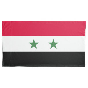 Housse D'oreillers Drapeau syrien