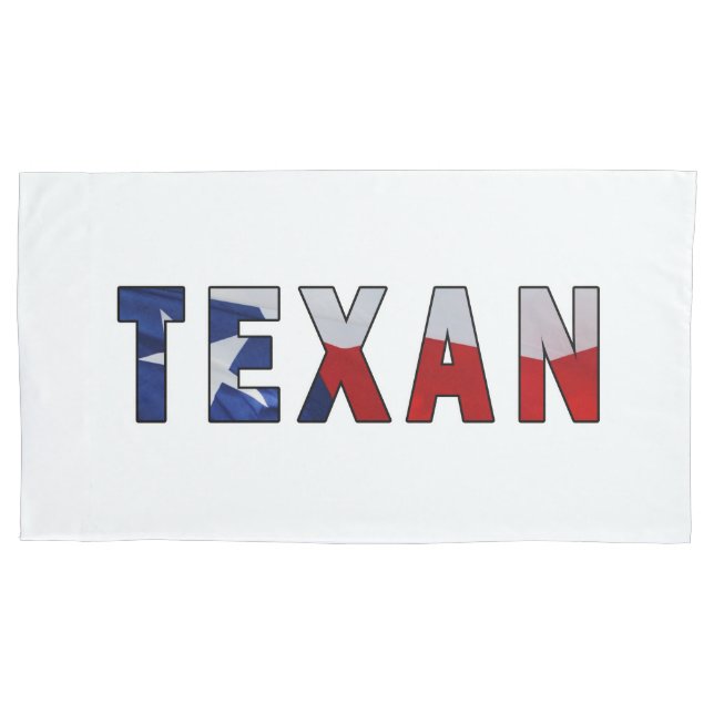 Housse D'oreillers Drapeau texan (devant)