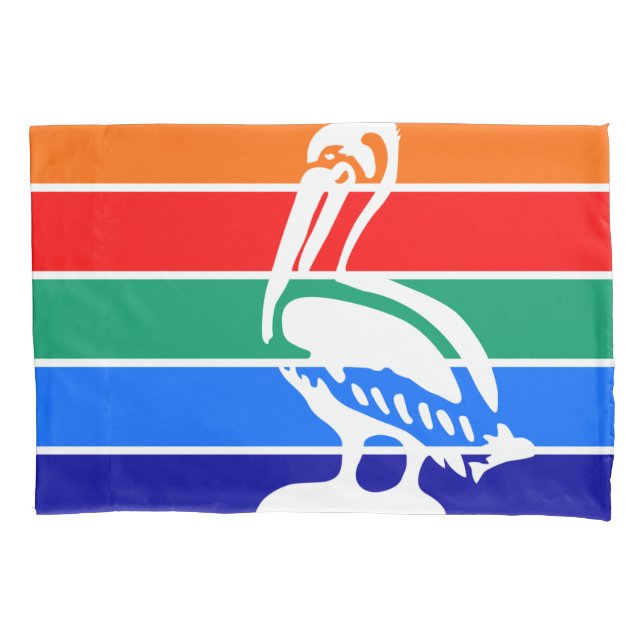 Housse D'oreillers Drapeau urbain de Saint-Pétersbourg (Floride) (devant-gauche)