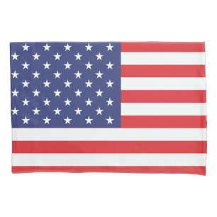 Housse D'oreillers Drapeau USA Patriotique
