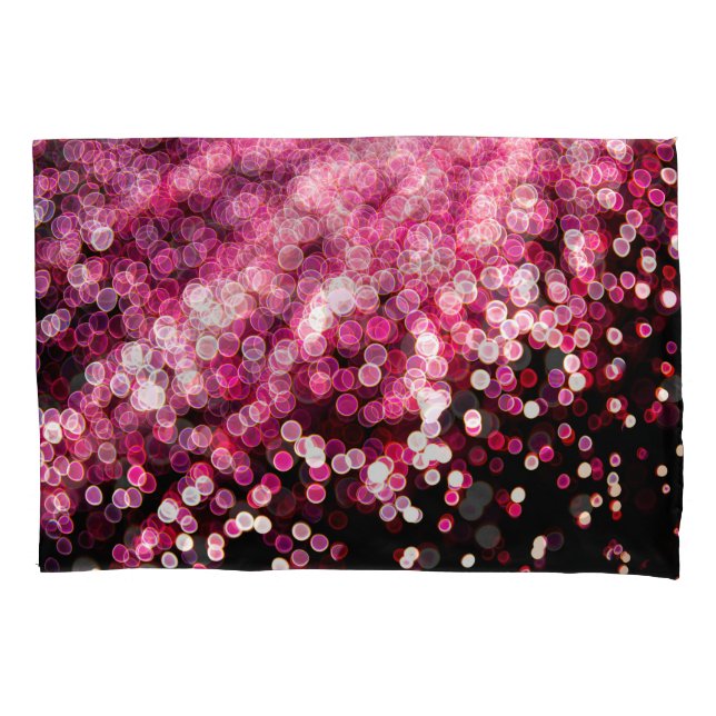 Housse D'oreillers Dreamy Pink : Abstrait Light Blur (devant)