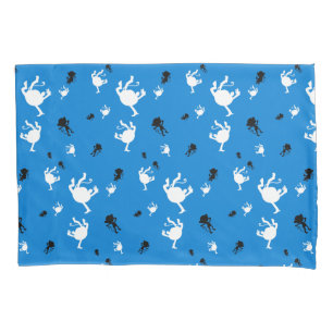 Housse D'oreillers Drôle Monkey Coussin Coque - Quirky Cartoon Monkey