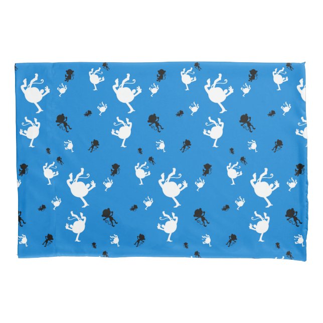 Housse D'oreillers Drôle Monkey Coussin Coque - Quirky Cartoon Monkey (devant)