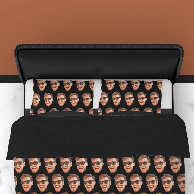 Housse D'oreillers Drôle photo de visage personnalisé (Funny Personalized Face Photo Pillow Case)