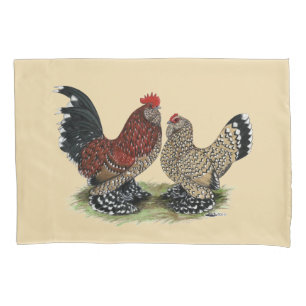 Housse D'oreillers D'Uccle Bantams : Mille Fleur