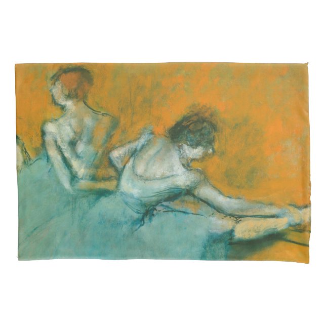 Housse D'oreillers Edgar Degas Danseuses à la barre Impression : Art  (devant)
