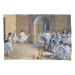 Housse D'oreillers Edgar Degas - Foyer de danse, Opéra rue Le Peletie