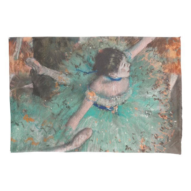 Housse D'oreillers Edgar Degas - Swaying Dancer / Danseuse en vert (devant)