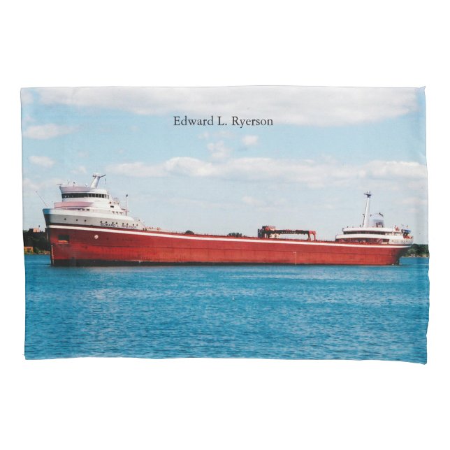 Housse D'oreillers Edward L Ryerson coque coussin (devant)