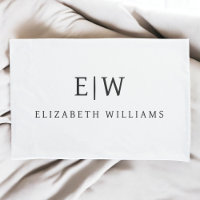 Élégant professionnel simple Monogramme minimalist