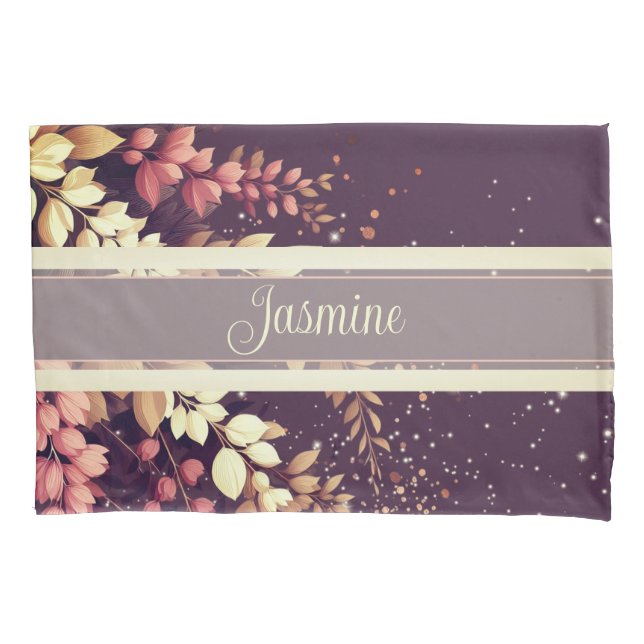 Housse D'oreillers Elégante Cascade Laburnum (devant-gauche)