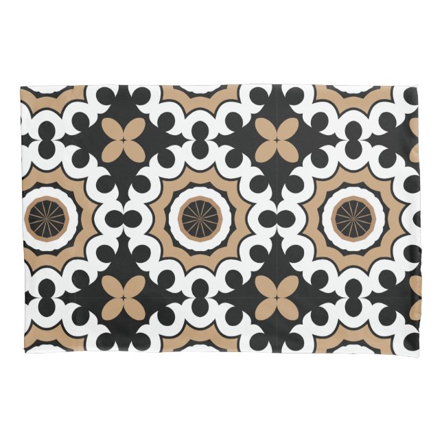 Housse D'oreillers Elégante mosaïque en céramique Vintage (devant)