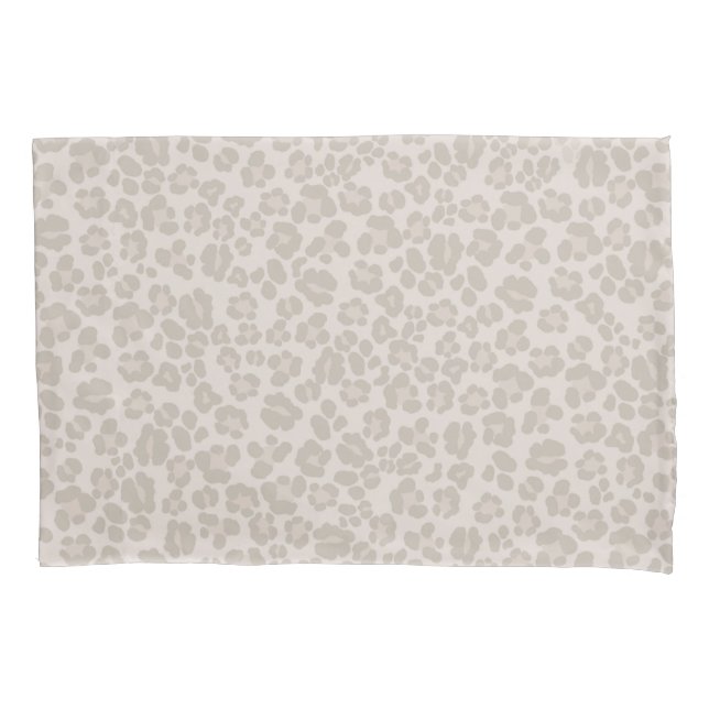 Housse D'oreillers Empreinte de léopard Glam 2 #motif #design (devant)